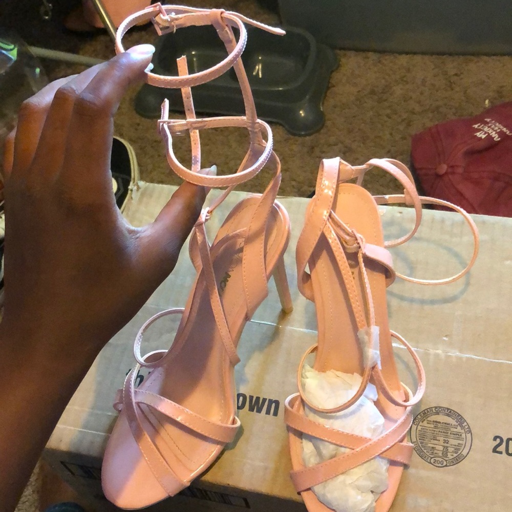 NEW FashionNova Pink Heels.